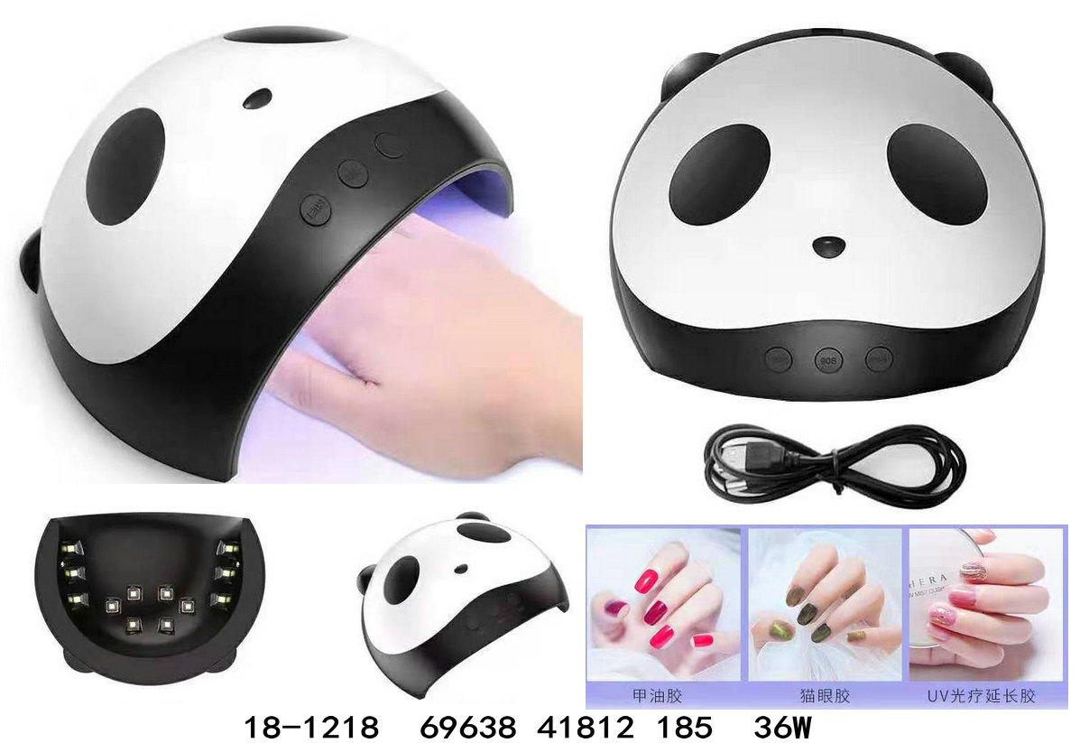 Cabine Secador De Unha Em Gel Panda Entrada Dc 5V