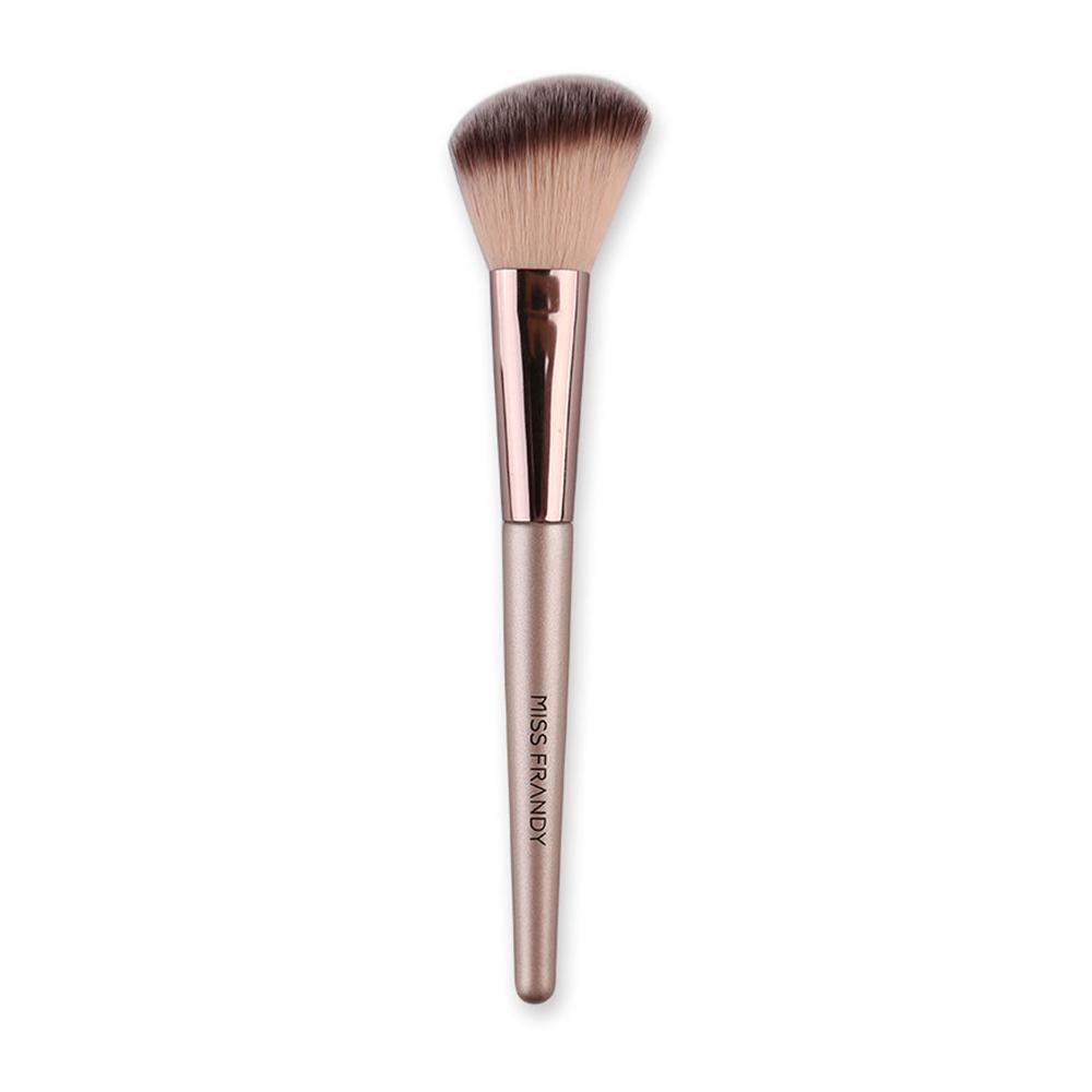 Pincel Chanfrado Para Blush Linha Champanhe