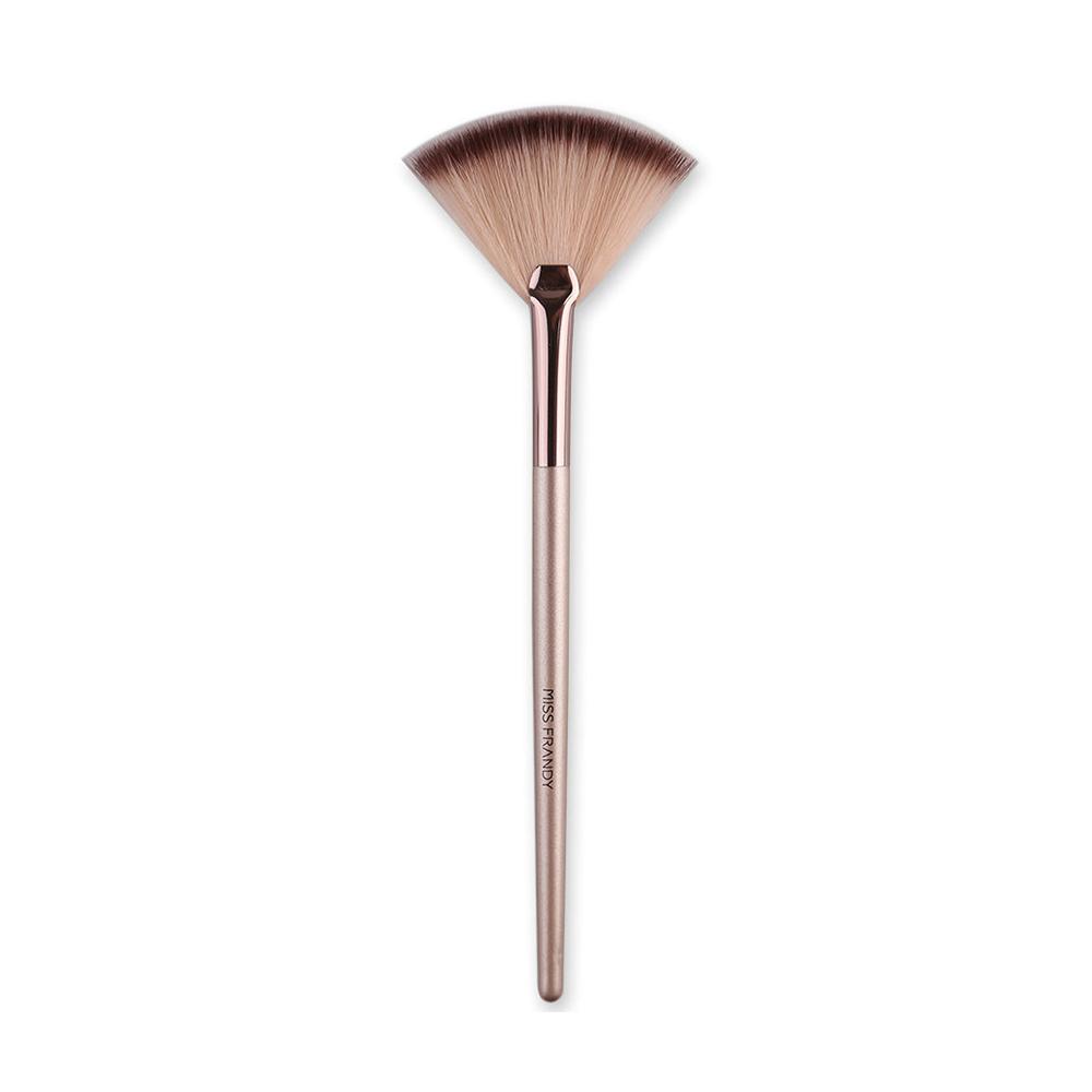Pincel Leque Pequeno Linha Champanhe