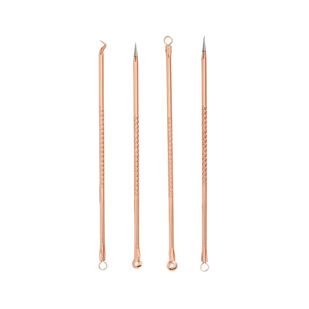 Kit Com 4 Extrator De Cravos