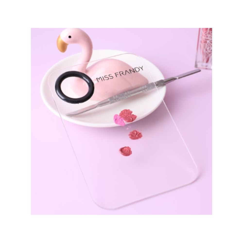 Paleta De Acrílico Para Maquiagem P 12.5*7.4 Cm