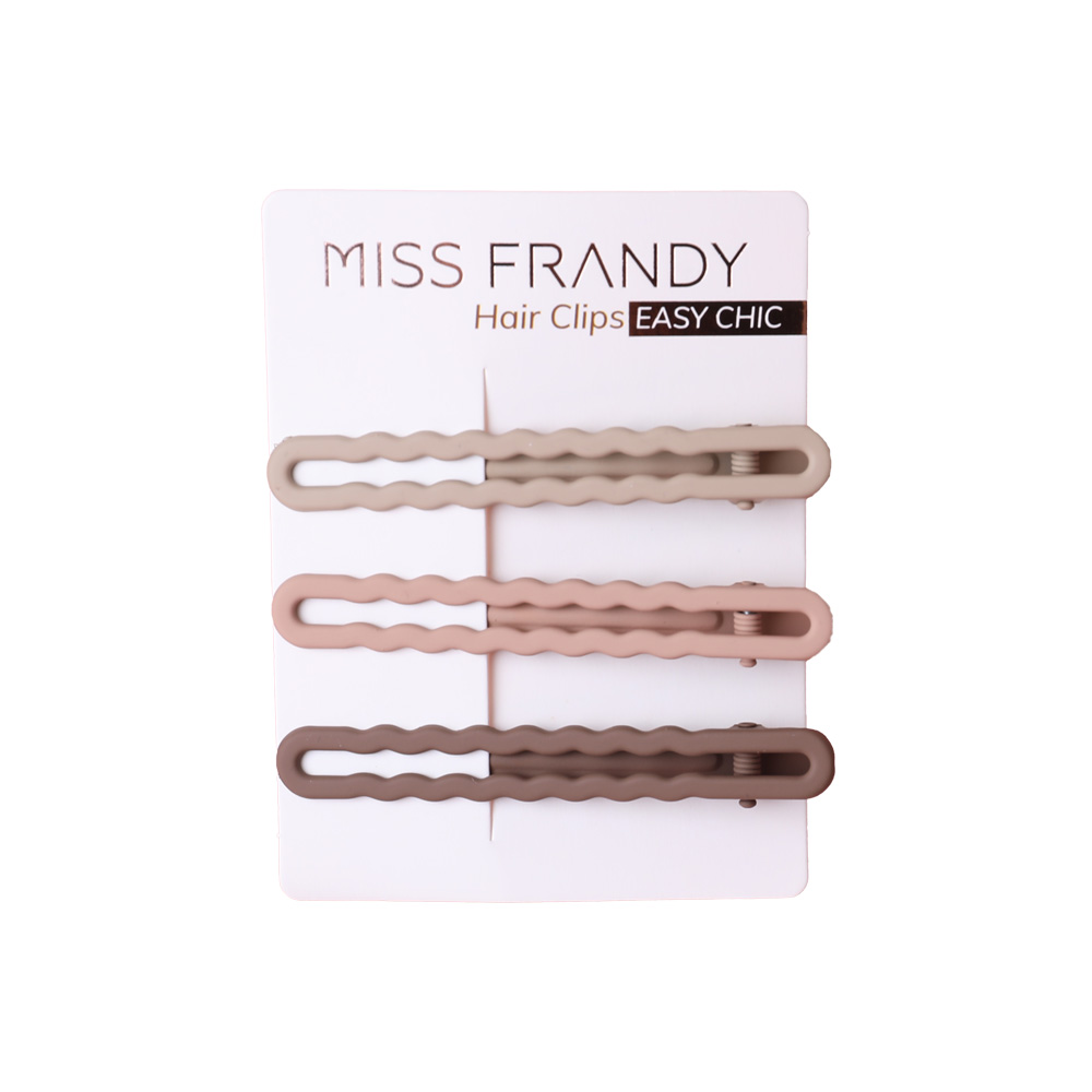 Kit Com 3 Presilha De Cabelo Easy Chic