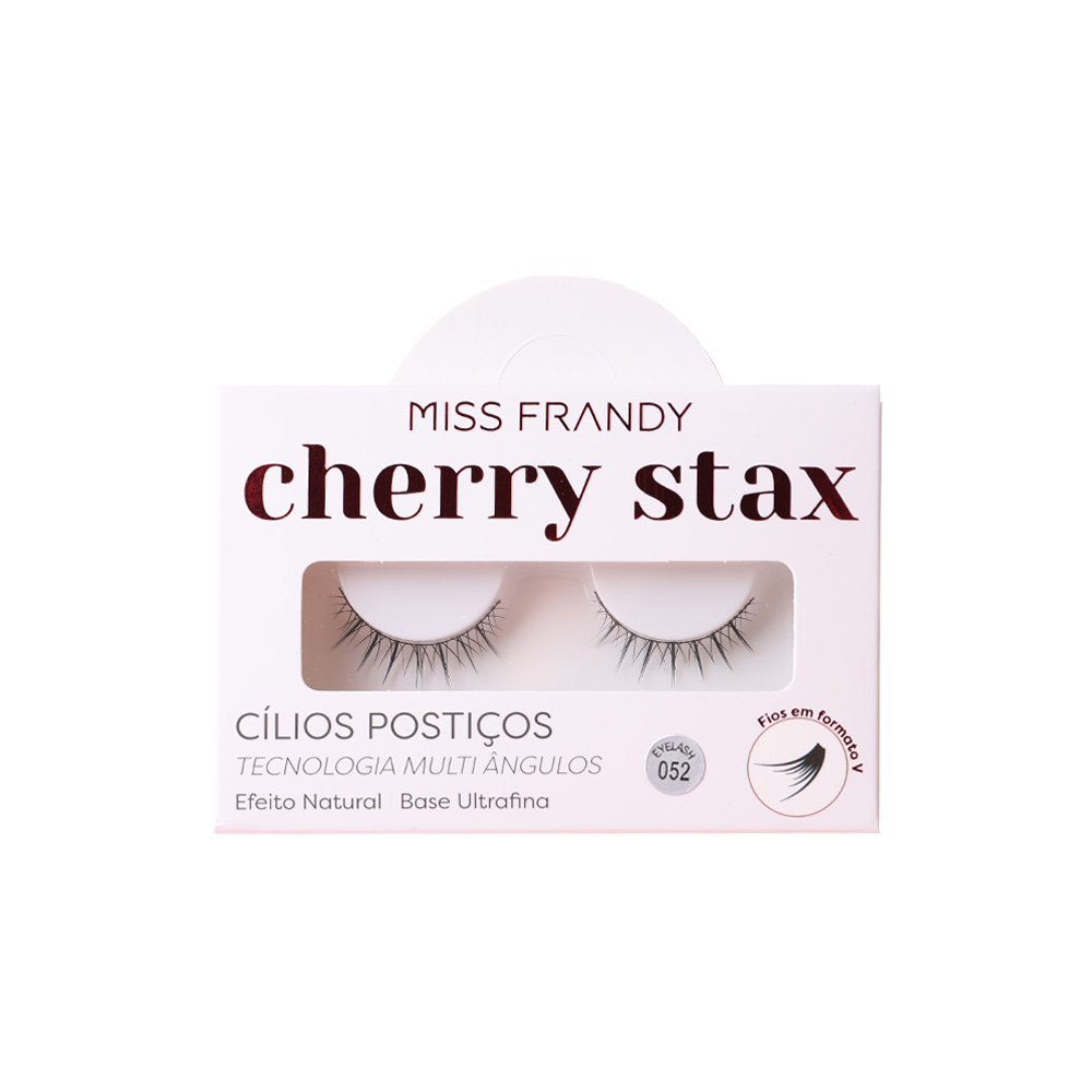 Cílios Postiços 5D (#52) Linha Cherry Stax