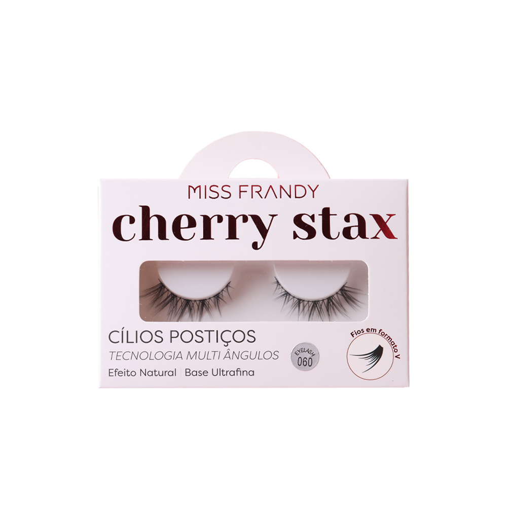 Cílios Postiços 5D (#60) Linha Cherry Stax