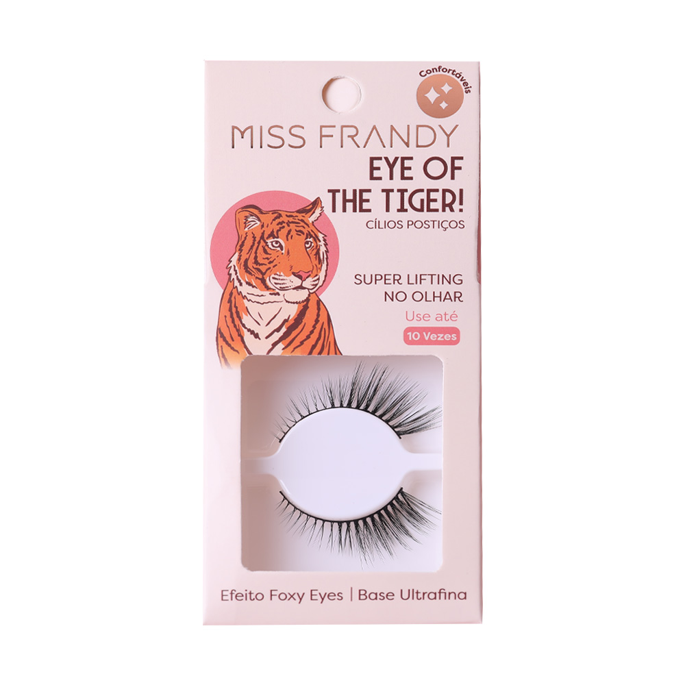 Cílio Postiço Foxy Eyes (Cat 13#)Linha Eye Of The Tiger!