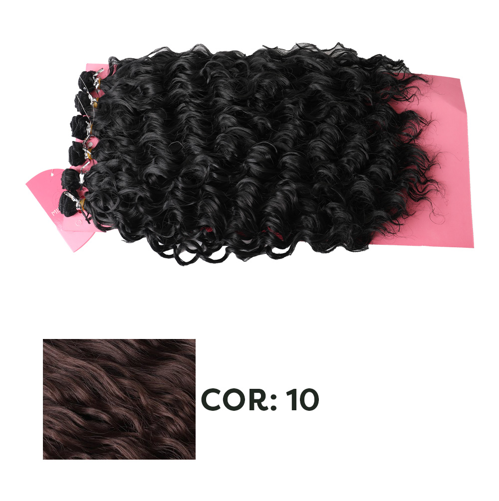 Kit Com 6 Fitas De Aplique De Cabelo Cor 10