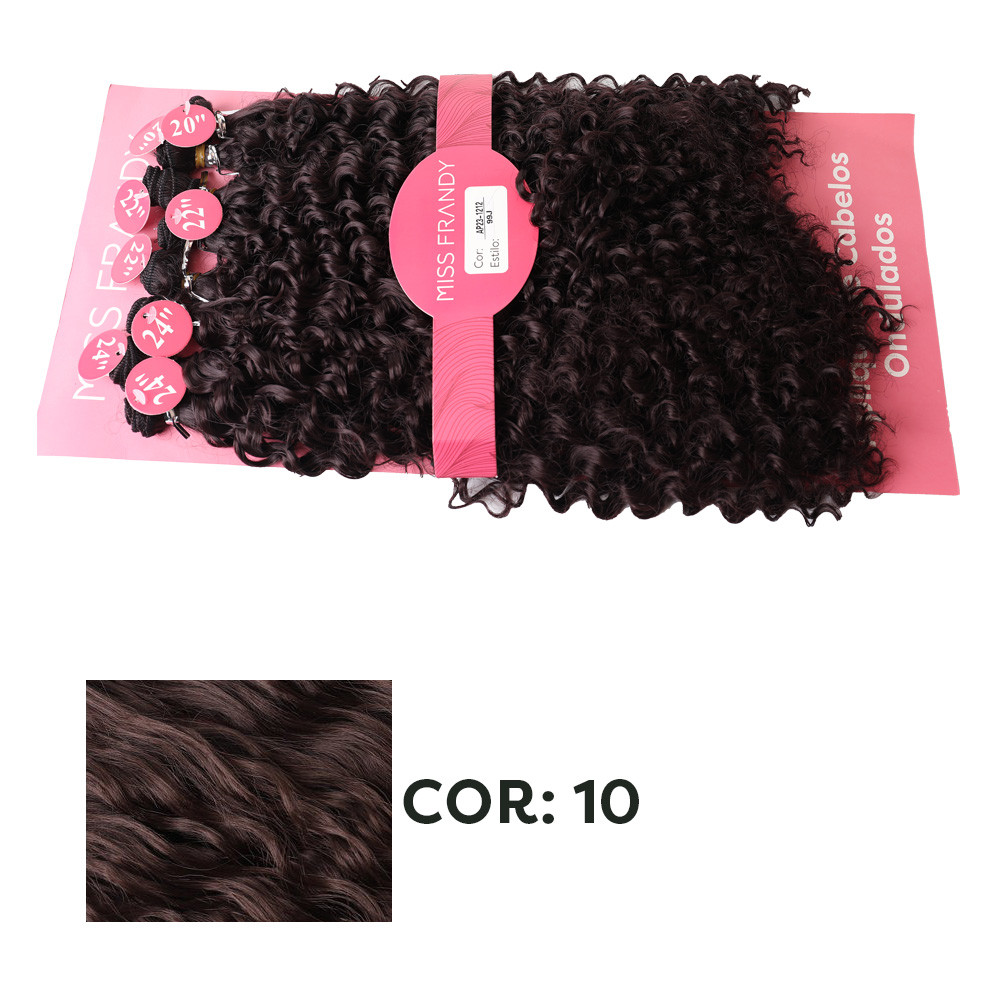 Kit Com 8 Fitas De Cabelo Cor 10