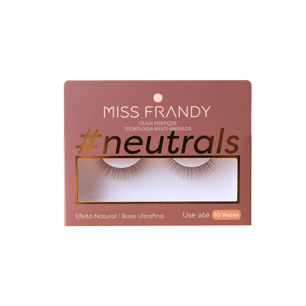 Cílios Postiços Linha #Neutrals