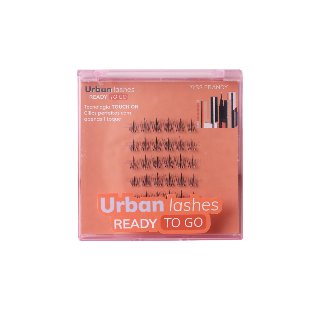 Caixinha Com 36 Tufinhos Autocolantes Urban Lashes Ready To Go