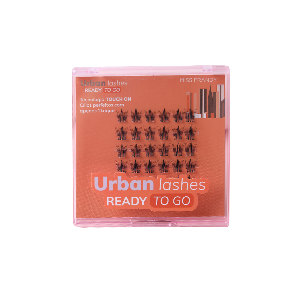 Caixinha Com 36 Tufinhos Autocolantes Urban Lashes Ready To Go