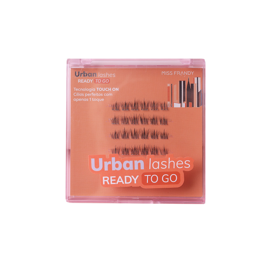 Caixinha Com 36 Tufinhos Autocolantes Urban Lashes Ready To Go