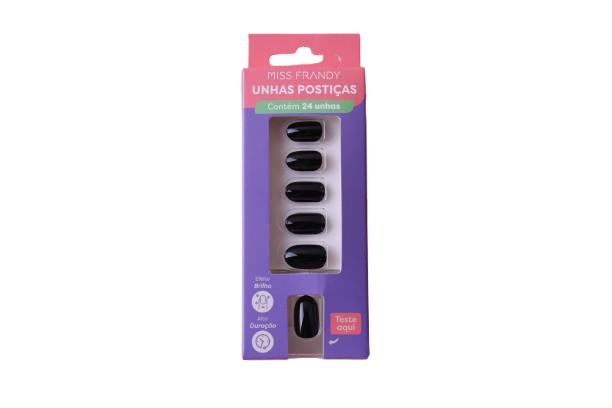 Unha Postiça Com 24 Unhas