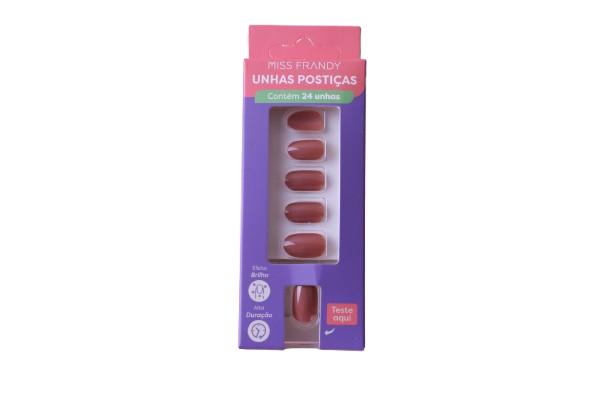 Unha Postiça Com 24 Unhas