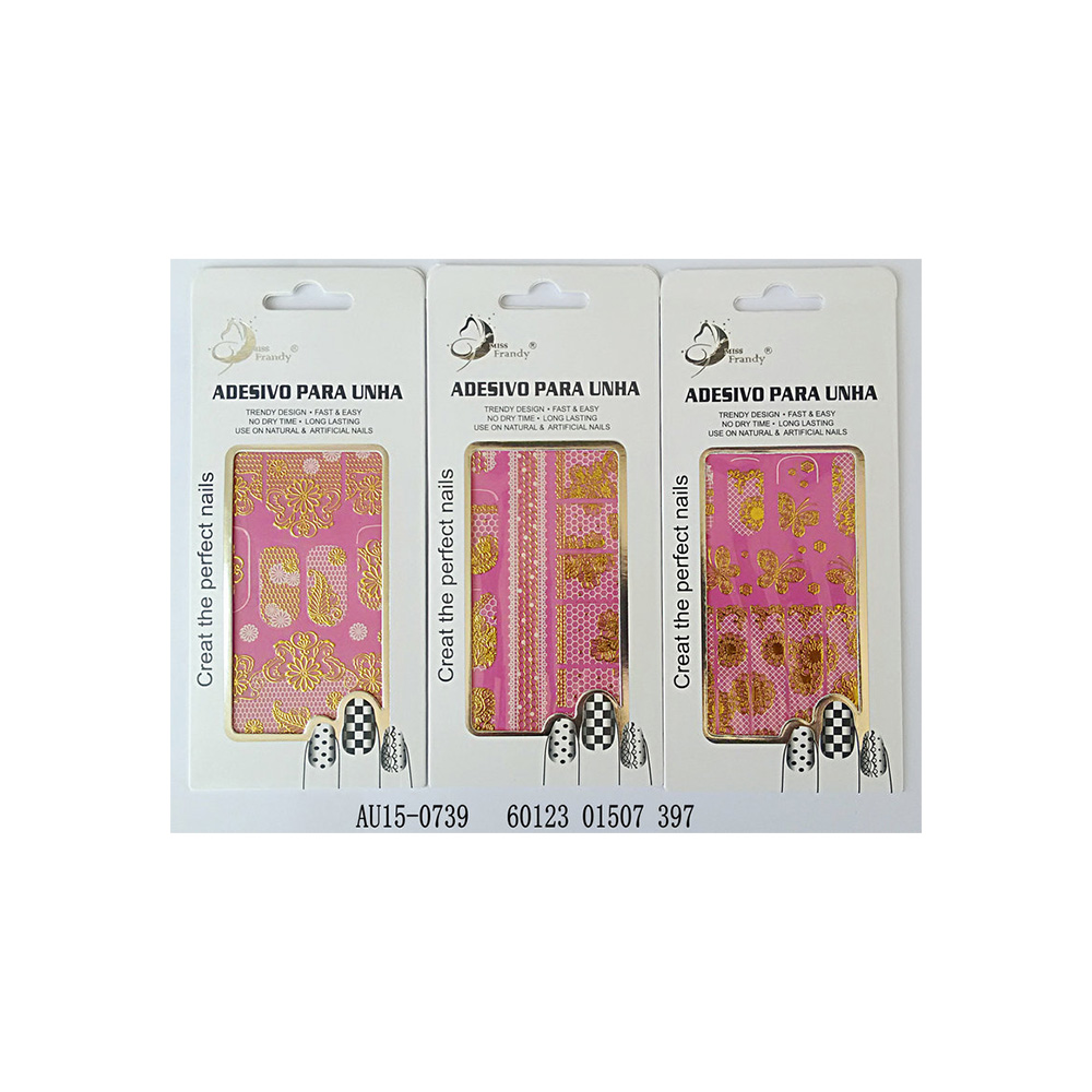 Adesivo Estampado Para Unha