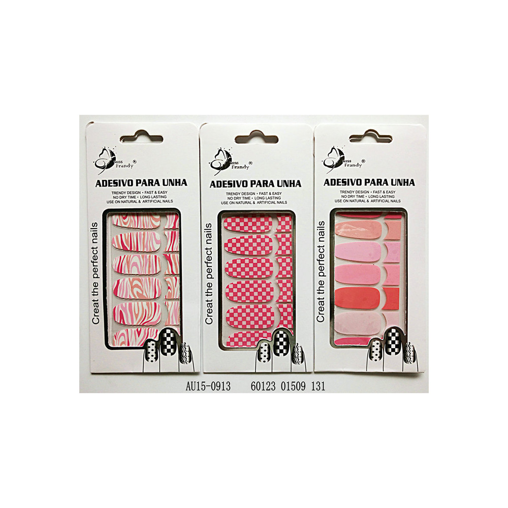 Adesivo Estampado Para Unha