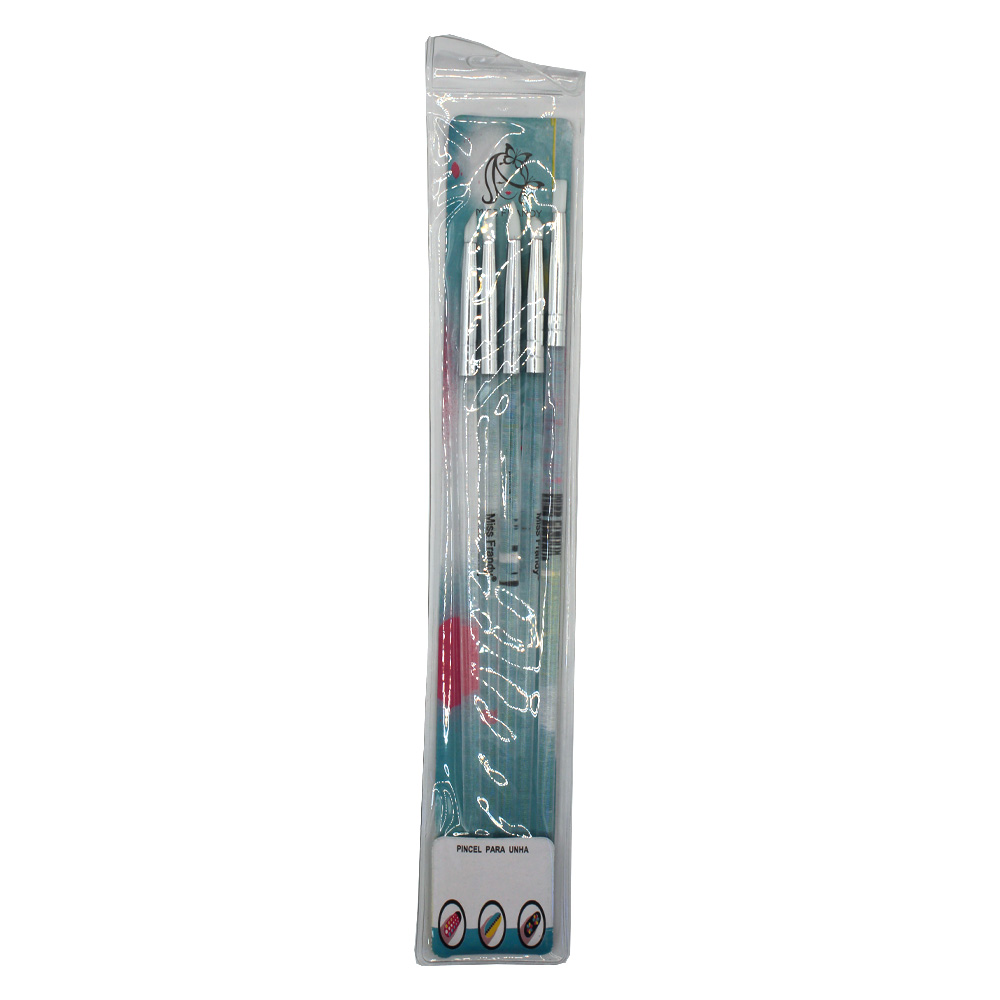 Kit Pinceis Para Unha
